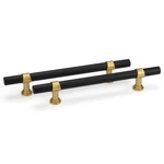 Goldenwarm 10X Black/gold 6-1/4" Cabinet Pulls Handles Kitchen Hardware. Fixed Price $65.16.