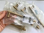 12 Liberty 5 Francisco Gold Round Bar Drawer Pull Champagne Bronze. Fixed Price $49.95.