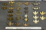 Lot Vtg Antique Drawer Pulls Chippendale Queen Anne Bat Wing Brass Replacement. Fixed Price $69.99.