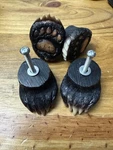 Cabinet Drawer Dresser Pull Knob Bear Smokey Mountains Lodge Set. Fixed Price $22.00.