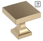 Amerock 10BX37024CZ Champagne Bronze Cabinet Knob 1-1/16 Inch (27MM) Pack. Fixed Price $16.00.