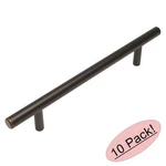 *10 Pack* Slim 3/8" Diameter Cosmas Oil Rubbed Bronze Euro Bar Pull 404-128ORB. Fixed Price $23.60.