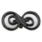 Belwith Solid Brass Drawer/cabinet Knob/pull Black Finish New. Fixed Price $8.99.