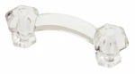 Liberty Hardware PN0300 Design Facets 3" Center Handle - Clear Glass Set Of 2. Fixed Price $24.06.