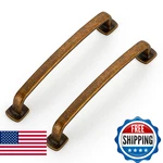 Ravinte Decor 15 Pack Cabinet Handles Arch Drawer Pulls Antique Brass Inch Kit. Fixed Price $67.81.