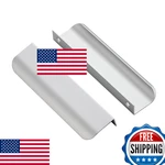 Ravinte 10-PACK 128MM Cabinet Finger Pulls 5" Hole Center Tab Handle Silver. Fixed Price $39.84.