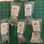 5 Seaglass 1-13/16 In. (47 Mm) Vintage Aqua/nickel Round Cabinet Knobs. Fixed Price $8.99.