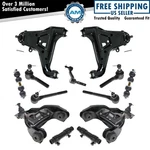 Front Control Arm & Ball Joint Tie Rod Sway Bar Link Adjusting Sleeve Kit 13PC. Fixed Price $424.85.
