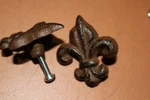 Fleur Lis Drawer/door Pull,knob,victorian Decor,kitchen Decor,gifts F-8. Fixed Price $253.46.