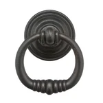 Provence Collection 1-3/4 In. (44 Mm) Traditional Matte Black Iron Cabinet Ring. Fixed Price $12.90.