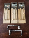 Liberty P84200L, 3-3/4" Decorative Bow Pull Satin Nickel, Pack Of Lot. Fixed Price $14.09.