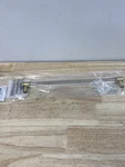 Hickory P3711-CABGB 12" Bar Handle Crysacrylic/brushed Golden Brass. Fixed Price $24.26.