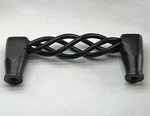 Elegant-dark Bronze-twisted Metal Cabinet Drawer Pull Handles-set Of 22-3 1/2. Fixed Price $74.87.
