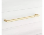 Signature Hardware 6" Lunata Solid Brass Cabinet Pull - Satin Matching Set. Fixed Price $19.99.