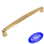 *5 Pack* Cosmas Cabinet Hardware Brushed Brass Modern Handle Pulls #4392-192BB. Fixed Price $27.17.