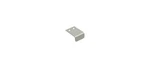 Deltana DCM115U15 Drawer, Cabinet, Mirror Pull, 1" X 1-1/2" Brushed Nickel. Fixed Price $5.40.