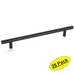 *25 Pack* Cosmas Cabinet Hardware Oil Rubbed Bronze Euro Bar Pull #305-192ORB. Fixed Price $86.35.