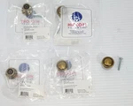 5 Hickory Hardware P8011-LP Manor House Brass 1" Cabinet Drawer Knob Pulls. Fixed Price $14.98.