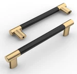 10PC Amerdeco 5" Knurled Matte Black Gold Cabinet Hardware Pulls/handles. Fixed Price $25.00.