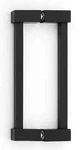 Alno G718-6-MB Contemporary Ii 6" Back To Glass Door Pull Matte Black. Fixed Price $116.46.