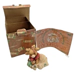 Enesco Santas Special Deerlivery Missy Reindeer Figurine Box 1994. Fixed Price $24.99.