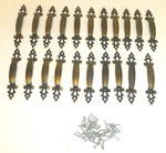 Lot Of 21 Amerock Spanish Colonial French Provincial Cabinet Drawer Pulls Read. Fixed Price $37.49.