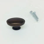 17 Allen Roth Bronze Cabinet Door Drawer Pull Oval Knob 1.5 Gladden Finish Aged. Fixed Price $51.99.