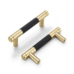 Dazzleeta 10 Pack Cabinet Handles Gold Black 3"(76MM),. Fixed Price $35.94.