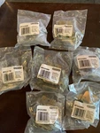 Cabinet Hinges Burnished Brass Self-closing Face Mount Lot X7PK Amerock BP3428BB. Fixed Price $23.99.