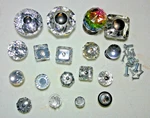 Jvj Hardware Pure Elegance Collection 18 Crystal Pull Knobs 3" To 1" Across. Fixed Price $799.95.