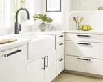 Amerock Cabinet Pull Overton Mixed Finish Design BP36682B. Fixed Price $26.00.