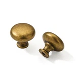 Khtumeware 1-1/4" (32 Mm) 10 Pack Drawer Pulls Antique Brass Cabinet Knobs Ki.... Fixed Price $34.32.