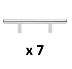 *7* Gliderite 3 In. Polished Chrome Finish Solid Handle Bar Pulls (5000-76-PC). Fixed Price $12.99.