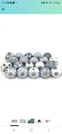 Artncraft Knobs Grey & White Cream Rare Hand Painted Ceramic Cabinet.... Fixed Price $29.10.