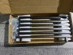 6PK Goo-ki 7-1/2 (192MM) Hole Center Cabinet Pulls Antique Oil Rubbed Bronze. Fixed Price $25.99.