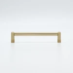 Hapny Home K572 Knurled 6" Center To Modern Industrial - Brass. Fixed Price $38.40.