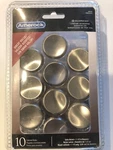 Amerock TEN69151G10 10-PACK 1-1/2" Satin Nickel Cabinet Knob. Fixed Price $22.99.