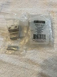 2 Liberty Plaza Provincial Aluminum Square Finger Pull 1" Knobs 16MM PN6508-AL-C. Fixed Price $6.95.