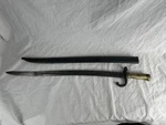Vintage French M1866 Chassepot Brass Handle Bayonet W/scabbard. Fixed Price $180.07.