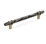 Amerock BP36650 Carrione 6-5/16" Center To Designer Marble Black. Fixed Price $18.00.