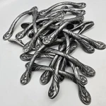 23 Cabinet Handles, Drawer Pulls "wrought Iron Dark Elegance" By Amerock 3" C-c. Fixed Price $39.95.