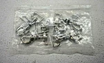 5 Pack National Hardware Bolt Snaps N222-638 1" X 3-1/8" Plated Loop Swivel. Fixed Price $9.99.