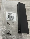 Top Knobs TK503BLK Europa 5" C-c Finger Cabinet Pull Black. Fixed Price $17.99.