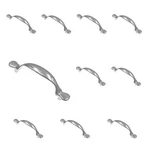 10 Pack Amerock Allison 170CH Polished Chrome 3"CC Arch Cabinet Handle Pulls. Fixed Price $32.90.