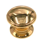 Amerock BP1466-3 Solid Polished Brass 1/4" Cabinet Knob Pull Hint Of Heritage. Fixed Price $10.93.