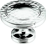 Hickory Hardware P3061-CH Mountain Lodge 1-3/8" Hammered Texture Knob Chrome. Fixed Price $7.99.