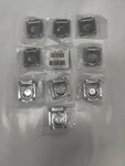 Ten Monroe Recessed Spring Loaded Pulls Handle Stainless Steel #4LAN8. Fixed Price $25.00.
