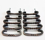 10 Amerock Insp. Collec. Cabinet Pull/handles Oil-rubbed Bronze Finish + Screws. Fixed Price $54.99.