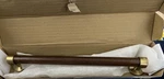 Kohler 335612MB Artifacts 13" Drawer Pull Wood Vibrant Brushed Moderne Brass New. Fixed Price $39.99.