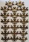 Kbc Chippendale Keeler Brass Batwing Handles K12026 3 Centers. Fixed Price $45.00.